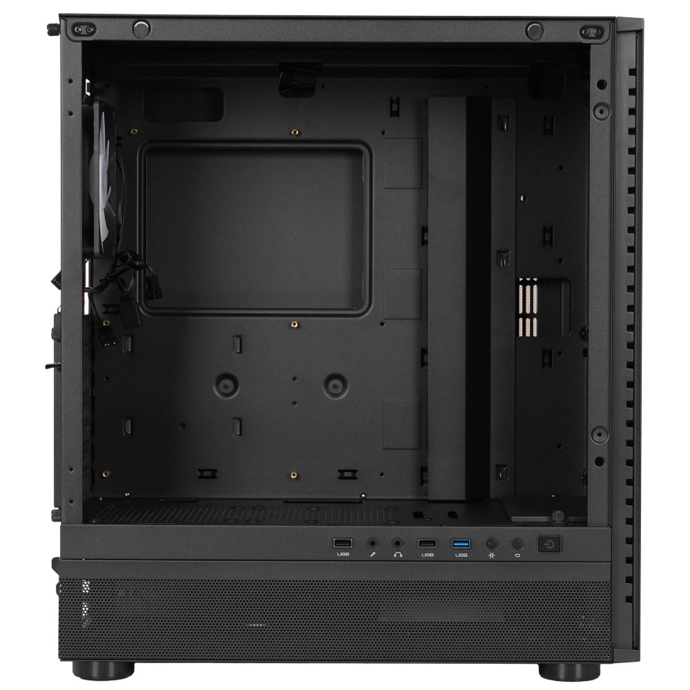 Корпус PCcooler IE200 BK C3-A500BKG1-GL Mid-Tower - миниатюра 3