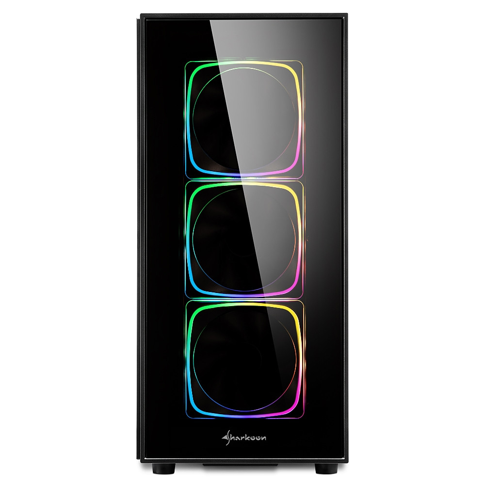 Корпус Sharkoon TG6 RGB Mid-Tower - миниатюра 2