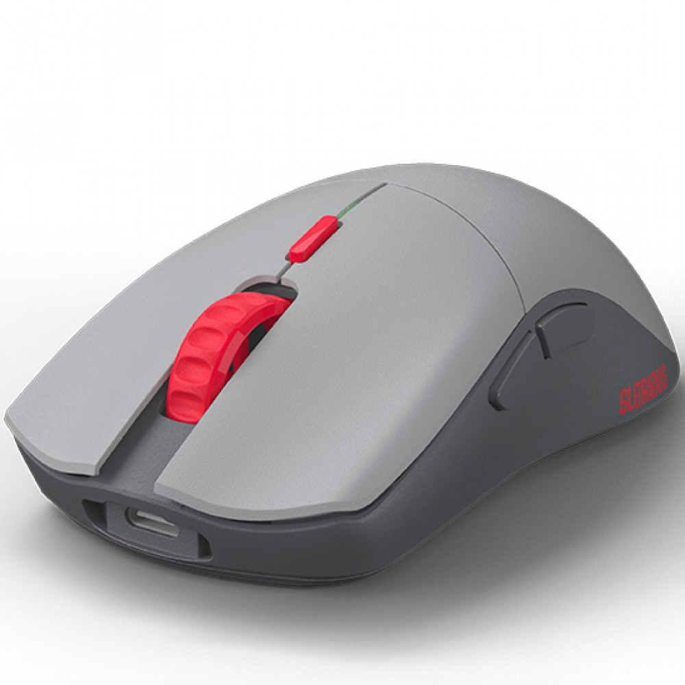 Мышь GLORIOUS Series One PRO серый/красный GLO-MS-P1W-CT-FORGE Игровые, Беспроводная - миниатюра 2