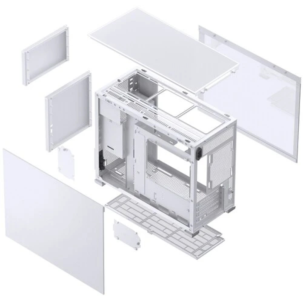Корпус Jonsbo D31 STD White Mini-Tower - миниатюра 5