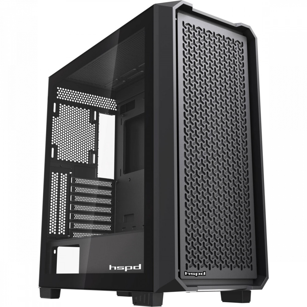 Корпус HSPD F750-TGBK Mid-Tower — фото товара