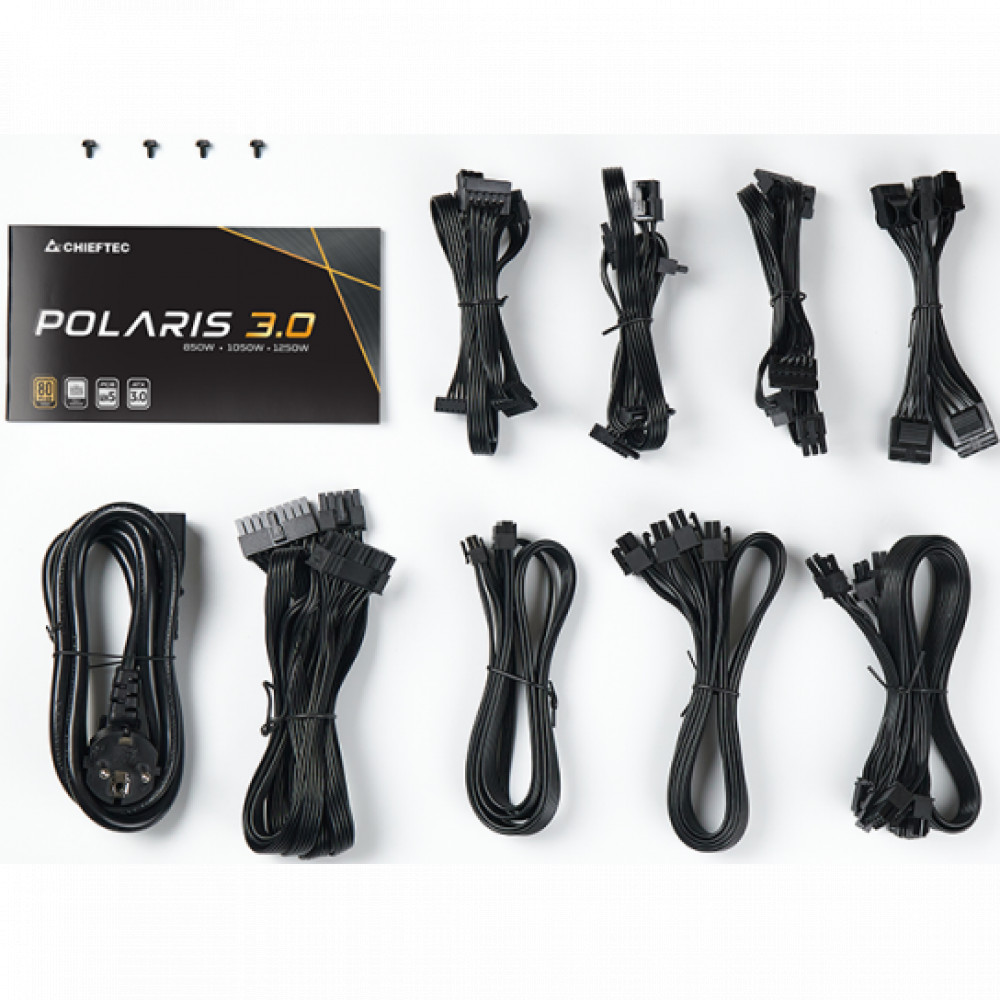 Блок питания Chieftec Polaris 3.0 PPS-1250FC-A3 1250 Вт - миниатюра 5
