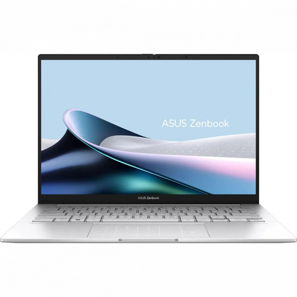 Ноутбук Asus UX3405CA Zenbook 14 Foggy Silver 90NB14W2-M01LJ0 14 ", WQXGA+ 2880x1800 (16:10), Intel, Core Ultra 9, 32 Гб, 512 ГБ, Intel Graphics - миниатюра 2