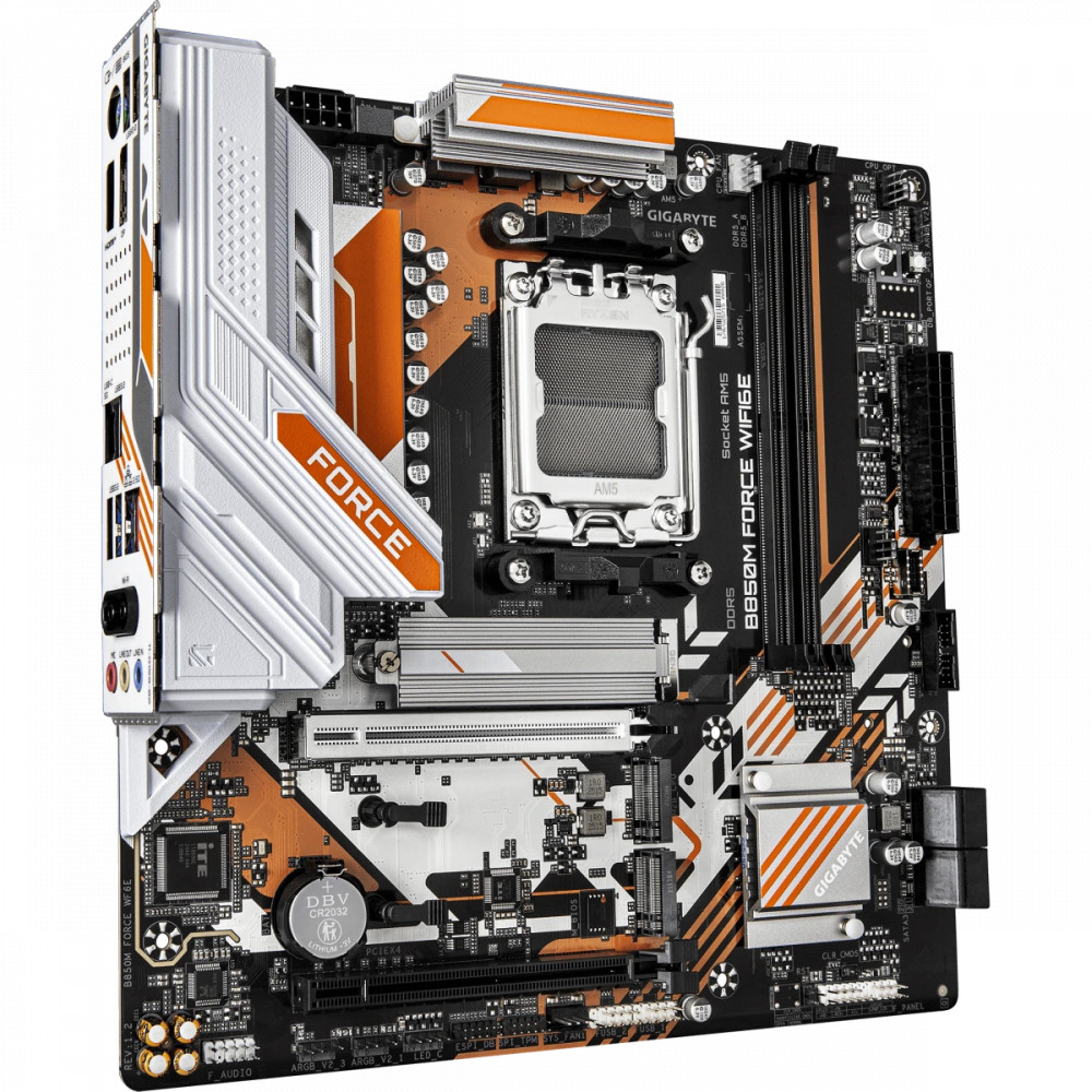 Материнская плата Gigabyte B850M Force WIFI6E rev. 1.2 Micro-ATX, AMD AM5 - миниатюра 2