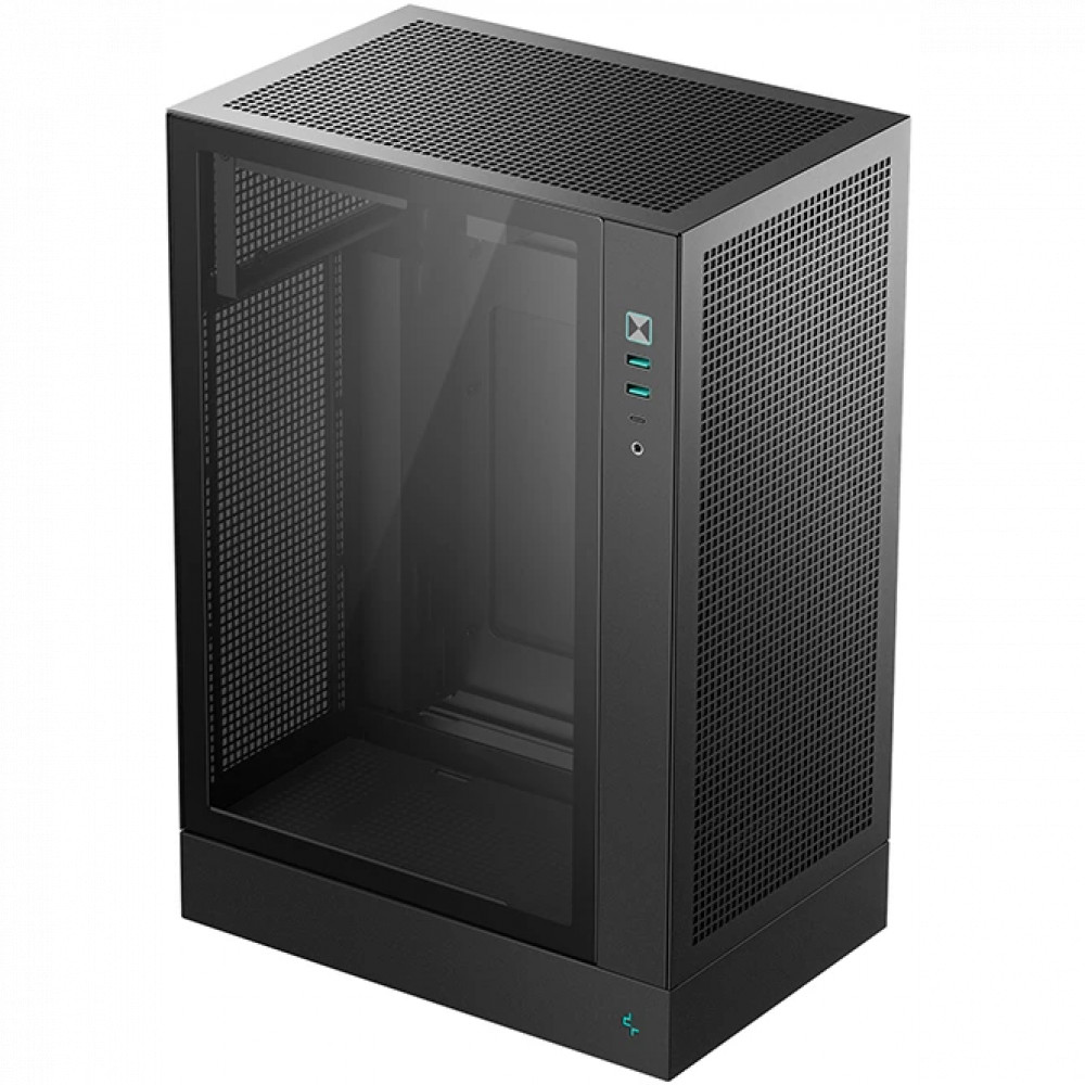 Корпус Deepcool CH170 Plus Black R-CH170-BKNGM0-G Mini-Tower - миниатюра 2