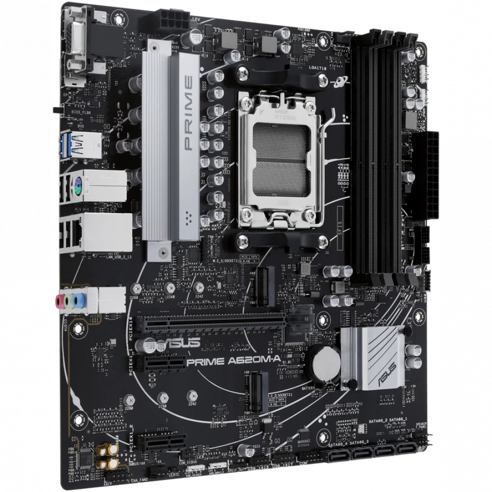 Материнская плата Asus PRIME A620M-A-CSM Micro-ATX, AMD AM5 — фото товара