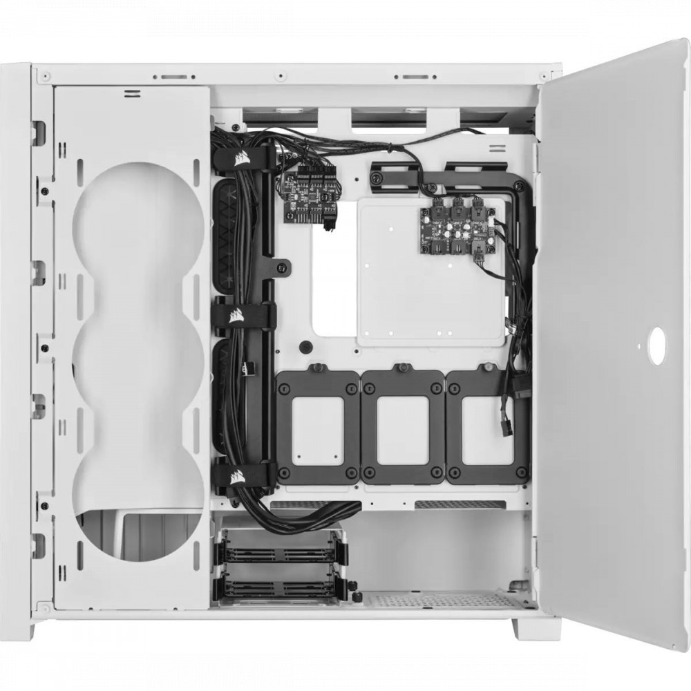 Корпус Corsair iCUE 5000X RGB QL Edition White CC-9011233-WW Mid-Tower - миниатюра 4