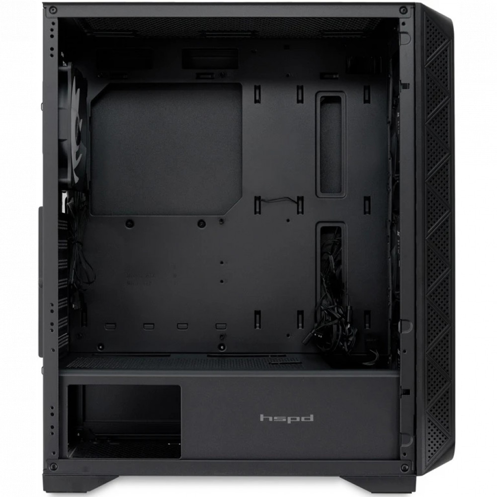 Корпус HSPD M521-TGBK-ARGB Mid-Tower - миниатюра 4