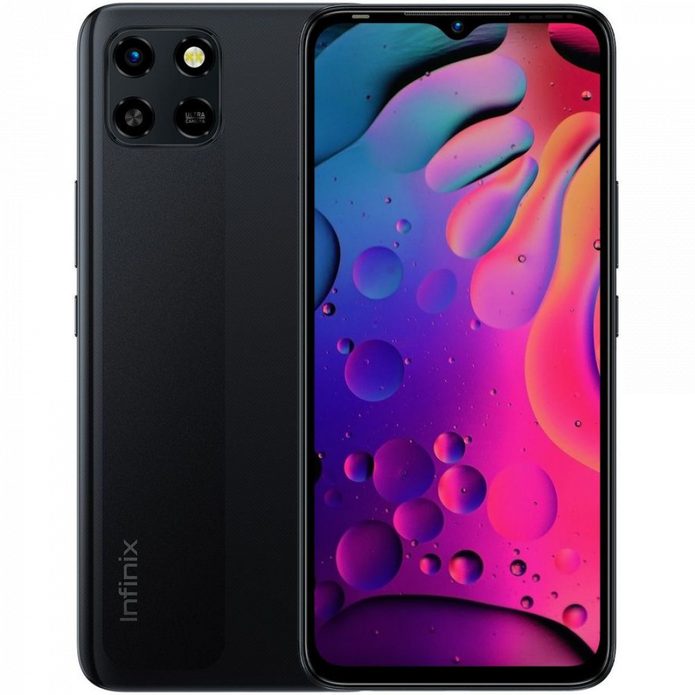 Смартфон Infinix Smart6 HD X6512black 32 Гб, 2 Гб — фото товара