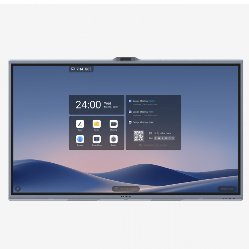 LED / LCD панель MAXHUB XBoard V7 Series V8650 86 " — фото товара