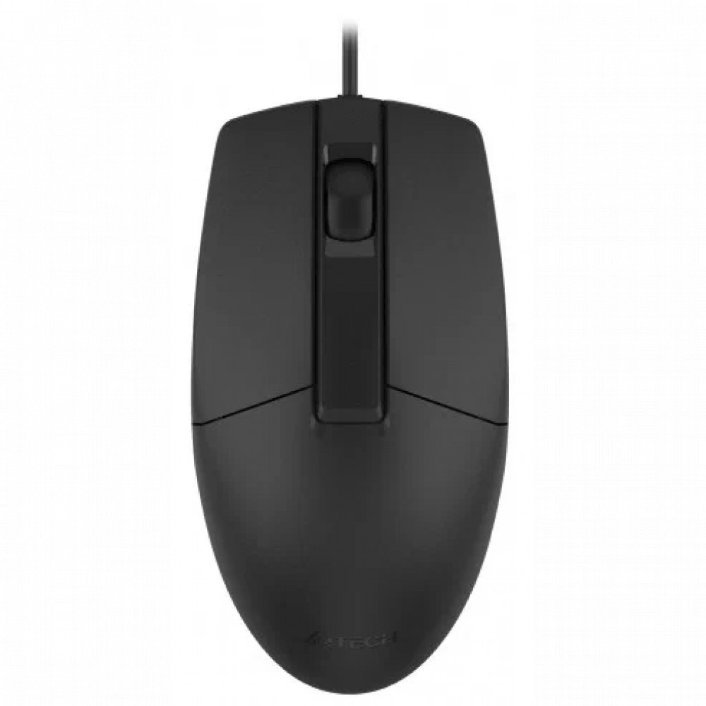 Мышь A4Tech OP-330 OP-330 (BLACK) Бюджетные, Проводная — фото товара