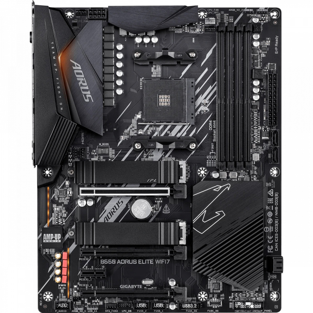 Материнская плата Gigabyte B550 AORUS ELITE WIFI7 ATX, AMD AM4 — фото товара