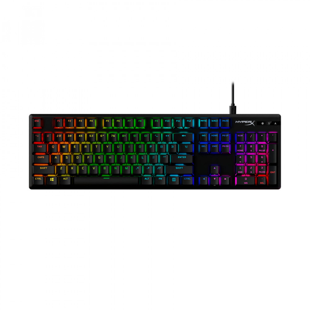 Клавиатура HyperX Alloy Origins PBT 639N3AA Проводная, USB — фото товара