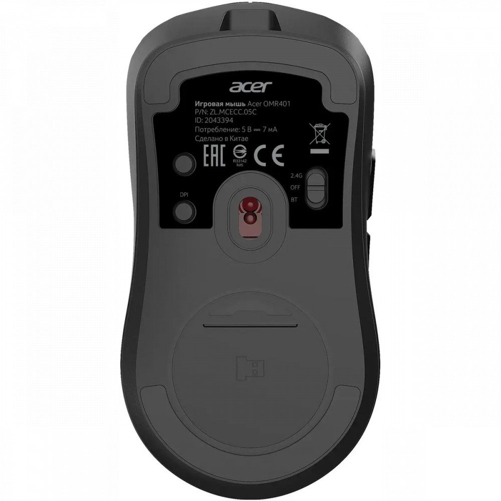 Мышь Acer OMR401 ZL.MCECC.05C Игровые, Беспроводная - миниатюра 2