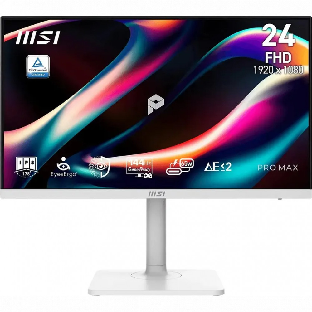 Монитор MSI Pro MAX MAX 241PHW E14 9S6-3PF44H-010 23.8 ", IPS, Full HD 1920x1080 (16:9), 144 Гц — фото товара