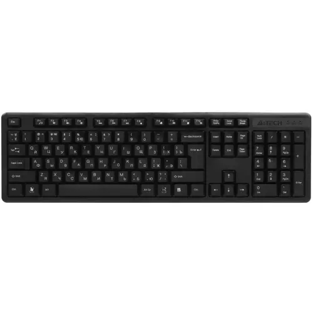 Клавиатура A4Tech KK-3 USB (BLACK) Проводная, USB — фото товара