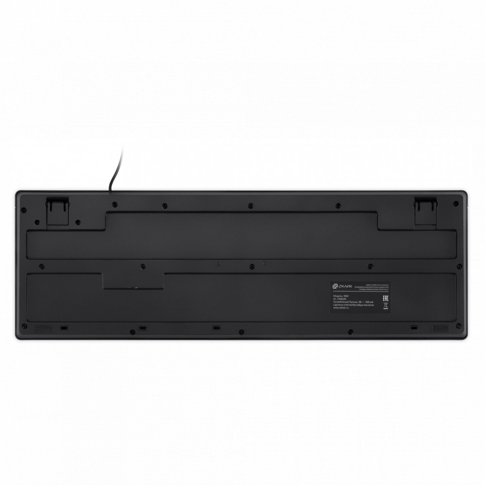 Клавиатура Oklick 95M 1788106 Проводная, USB - миниатюра 2