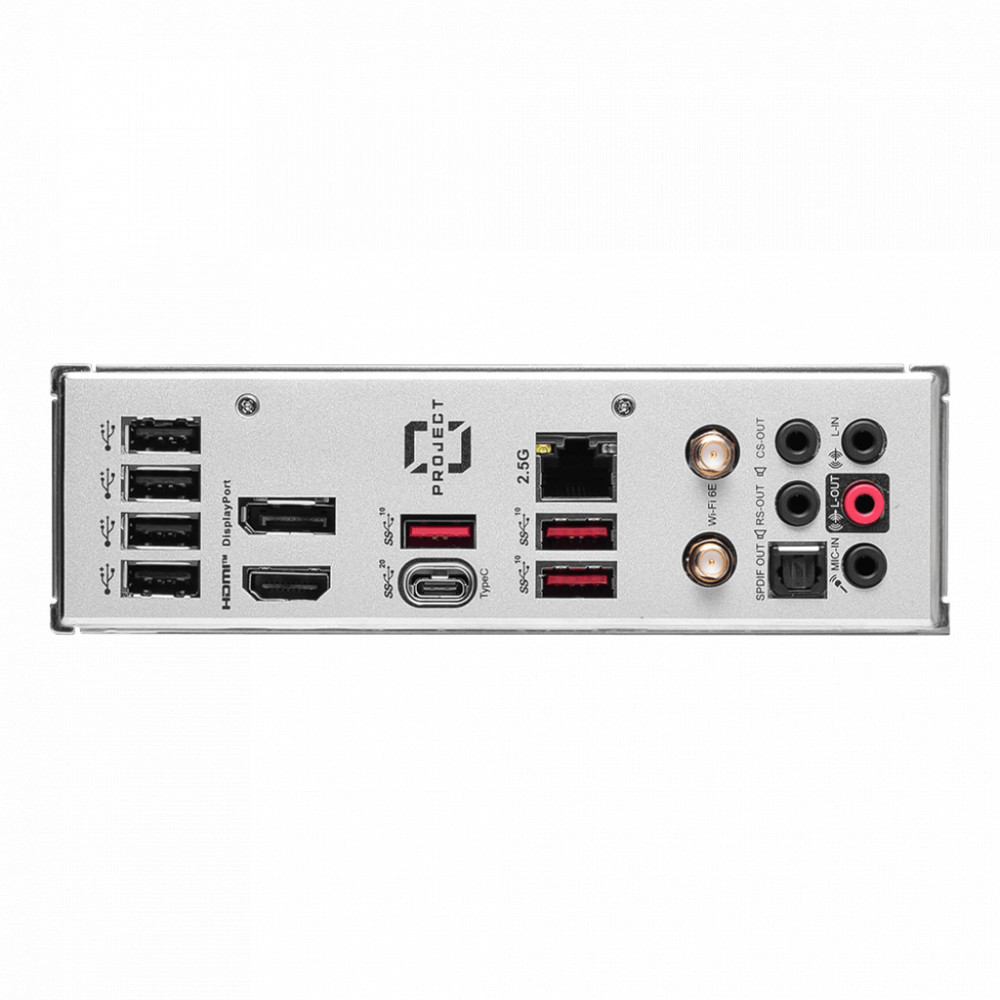 Материнская плата MSI B760M PROJECT ZERO Micro-ATX, LGA 1700 - миниатюра 3