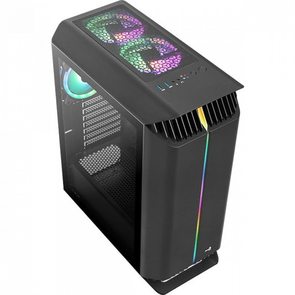 Корпус Aerocool Gladiator Duo-G-BK-v1 Mid-Tower - миниатюра 3