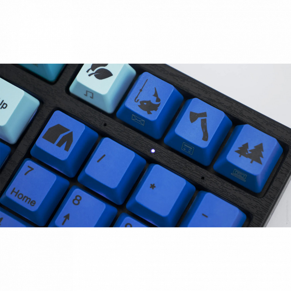 Клавиатура Varmilo Summit R1, VEM108, Varmilo EC V2 Sakura, Wired, Gaming, Black, USB 384243 Проводная, USB - миниатюра 3