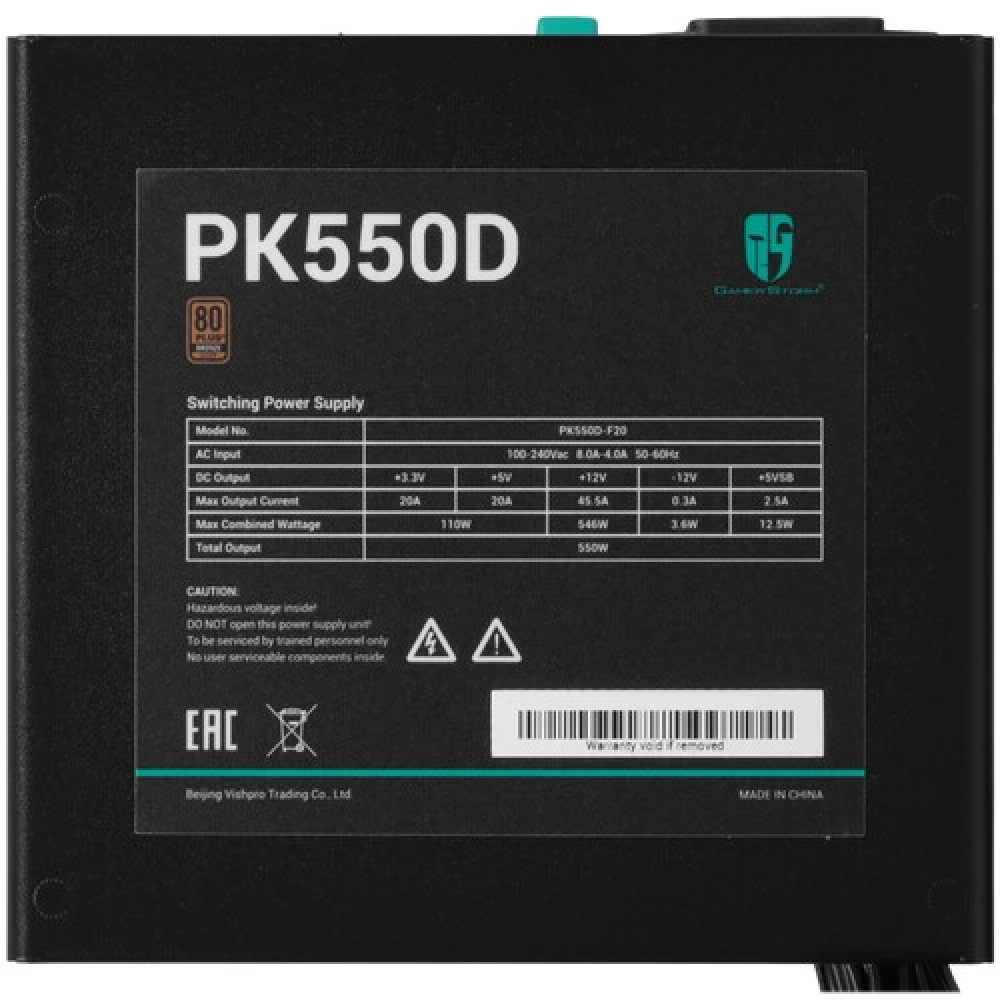 Блок питания Deepcool GamerStorm PK550D R-PK550D-FA0B-WGEU 550 Вт - миниатюра 4