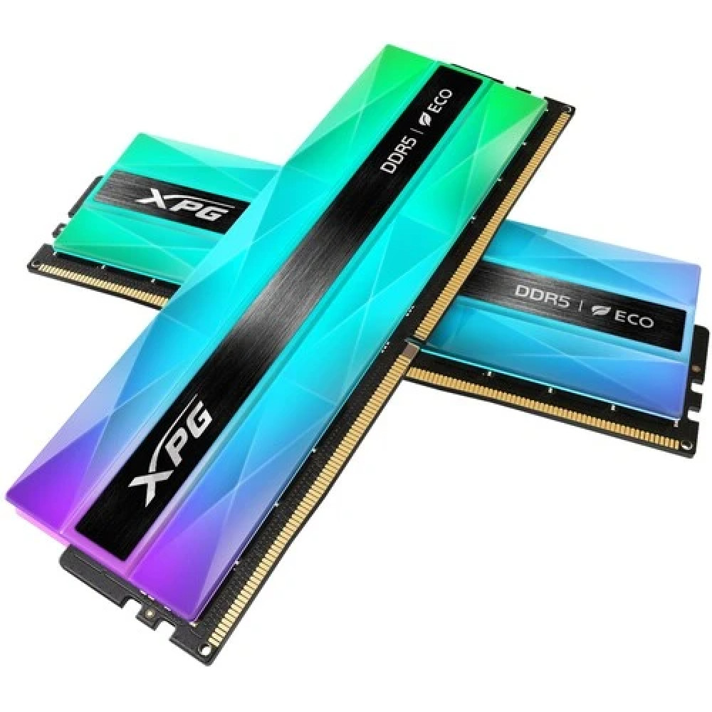 ОЗУ ADATA LANCER NEON RGB AX5U6000C3016G-DCLANRSG DIMM, DDR5, 32 Гб (2 х 16 Гб), 6000 МГц — фото товара