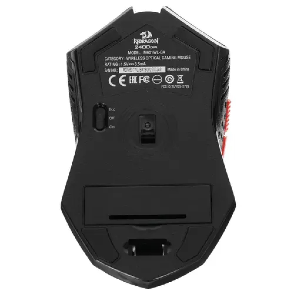 Мышь Redragon M601WL-BA 78227 Бюджетные, Беспроводная - миниатюра 3