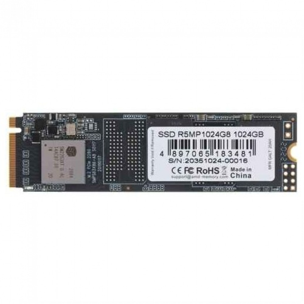 Жесткий диск AMD Radeon R5 Client SSD R5MP1024G8 SSD (твердотельные), 1 ТБ, M.2, PCIe - миниатюра 2