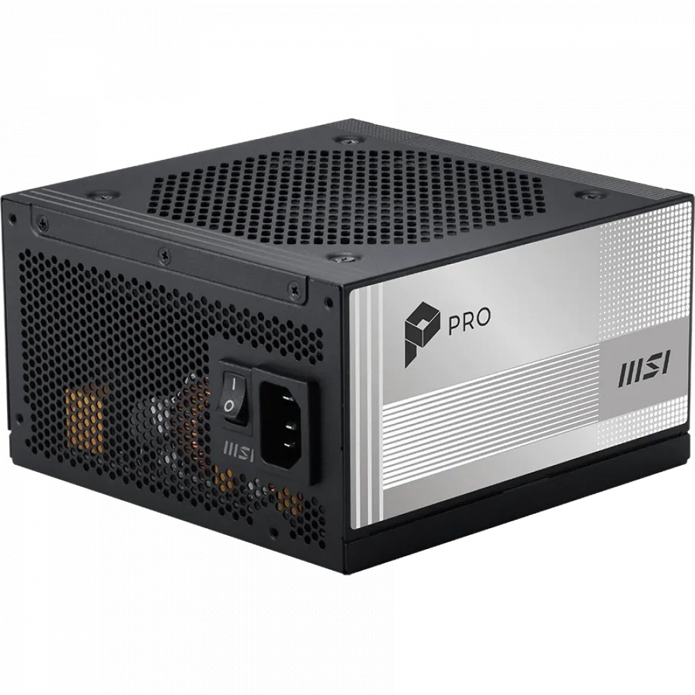 Блок питания MSI PRO A1000PL PCIE5 306-7ZPLX 1000 Вт, 80+ Platinum - миниатюра 2