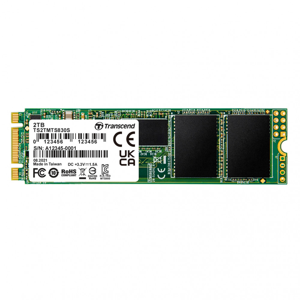 Жесткий диск Transcend 825S TS2TMTS825S SSD (твердотельные), 2 ТБ, M.2, SATA — фото товара