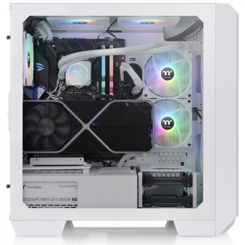 Корпус Thermaltake View 300 MX белый CA-1P6-00M6WN-00 Mid-Tower - миниатюра 3