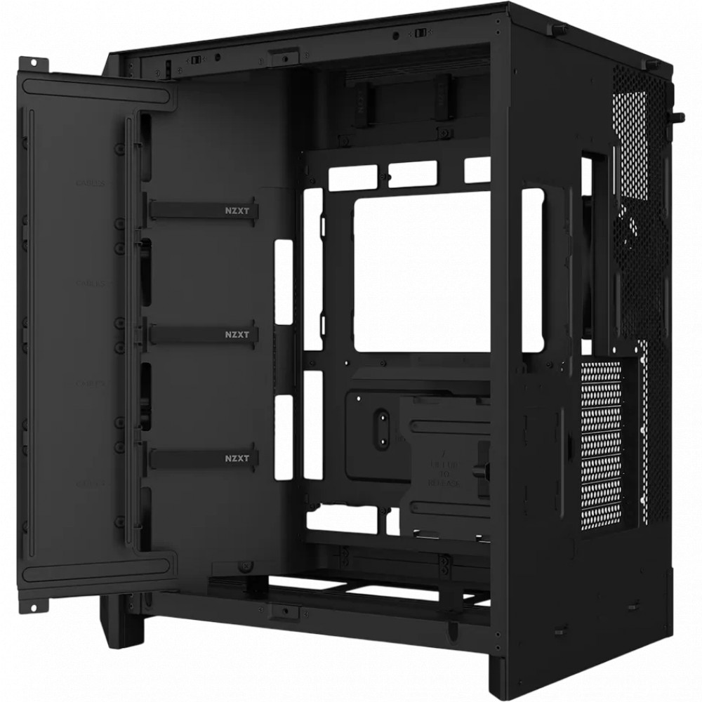 Корпус NZXT H9 Flow RGB Black CM-H92FB-R1 Mid-Tower - миниатюра 4