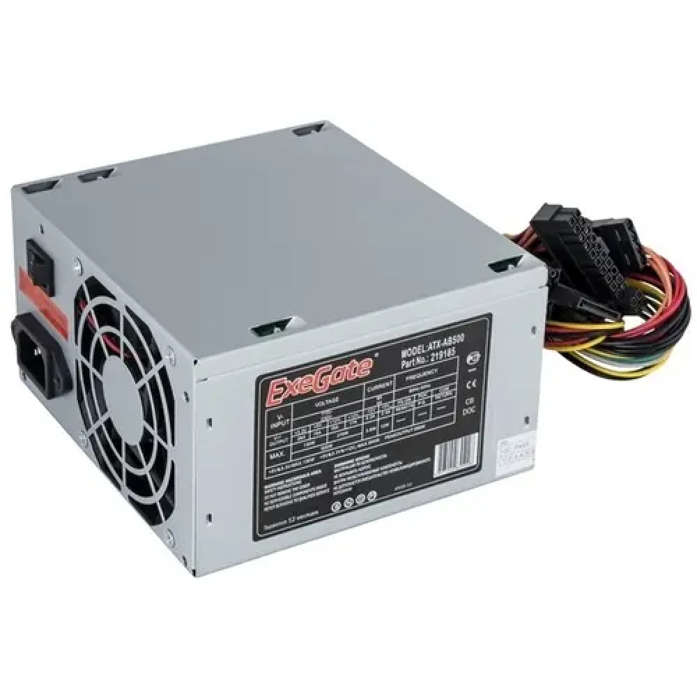 Блок питания ExeGate AB500 EX219185RUS-PC 500 Вт - миниатюра 2