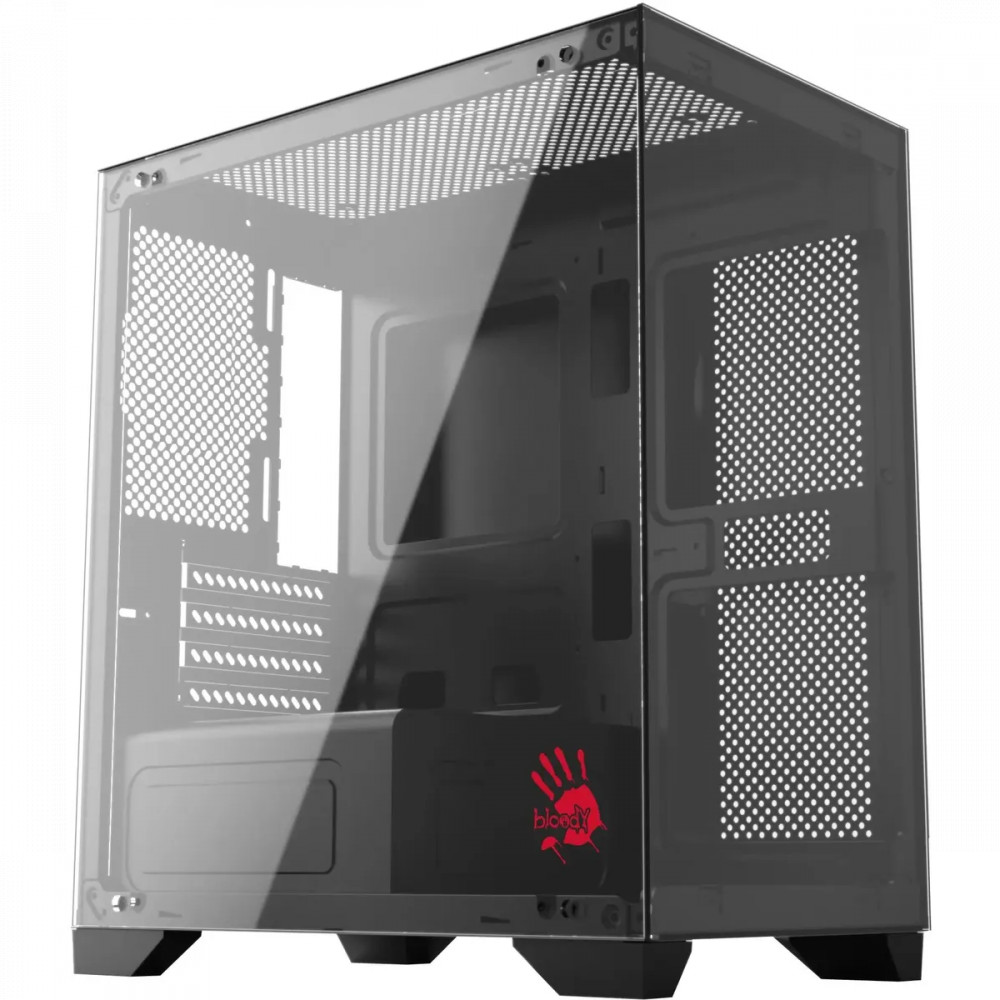Корпус Bloody BD-CC103 Black BD-CC103-BK Mini-Tower - миниатюра 4