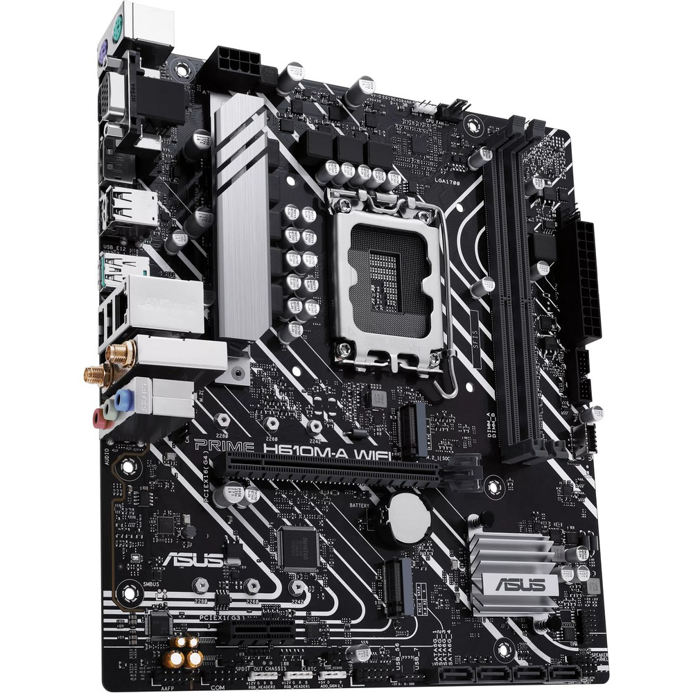 Материнская плата Asus PRIME H610M-A WIFI Micro-ATX, LGA 1700 - миниатюра 3