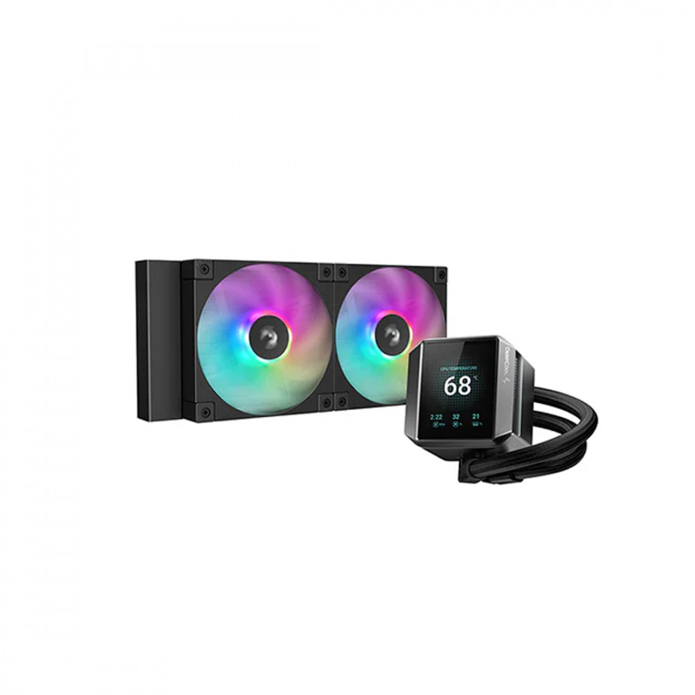 Система охлаждения Deepcool MYSTIQUE 240 ARGB R-LX550-BKADSNC-G-1 Для процессора — фото товара