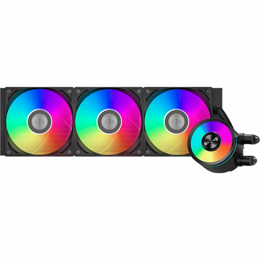 Система охлаждения PCcooler DA360 Pro ARGB Black DA360 Pro ARGB BK Для процессора — фото товара