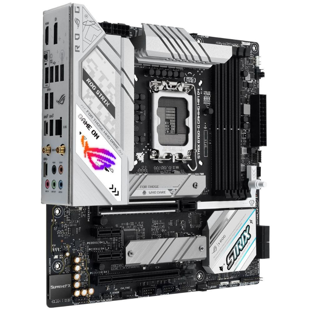 Материнская плата Asus ROG Strix B760-G Gaming WiFi 90MB1EQ0-M0EAY0 Micro-ATX, LGA 1700 - миниатюра 2