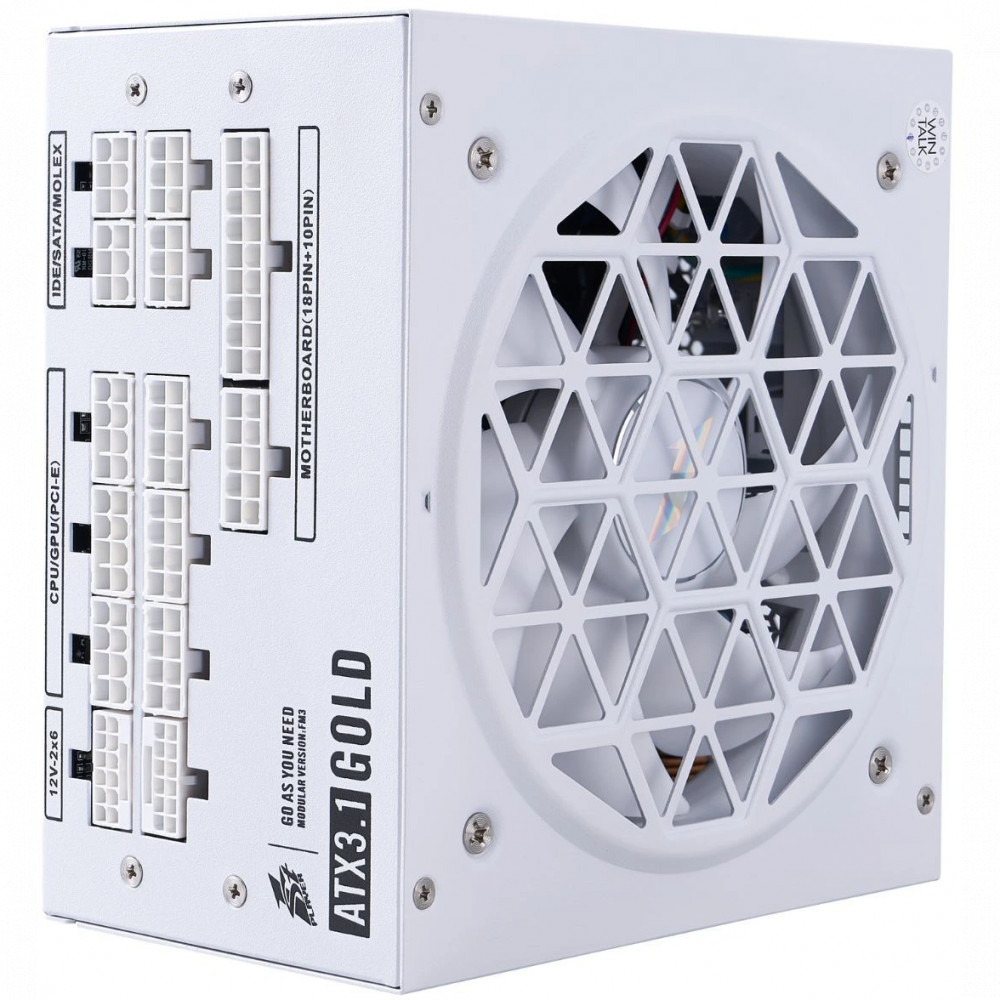 Блок питания 1STPLAYER NGDP GOLD HA-1000BA4-WH 1000 Вт, 80+ Gold - миниатюра 3