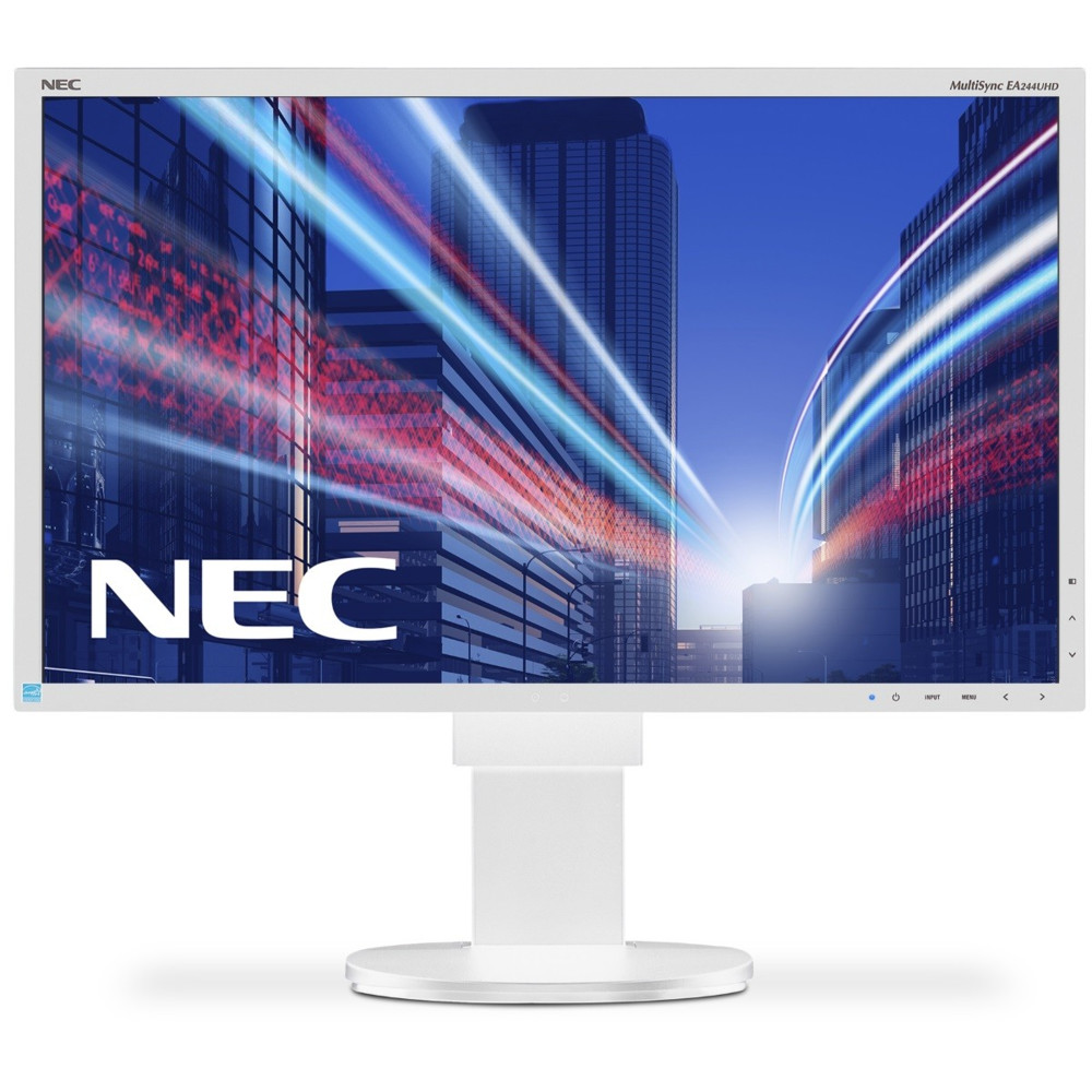 Монитор NEC MultiSync EA244UHD white 60003684 23.8 ", IPS, 4K UHD 3840x2160 (16:9), 75 Гц — фото товара