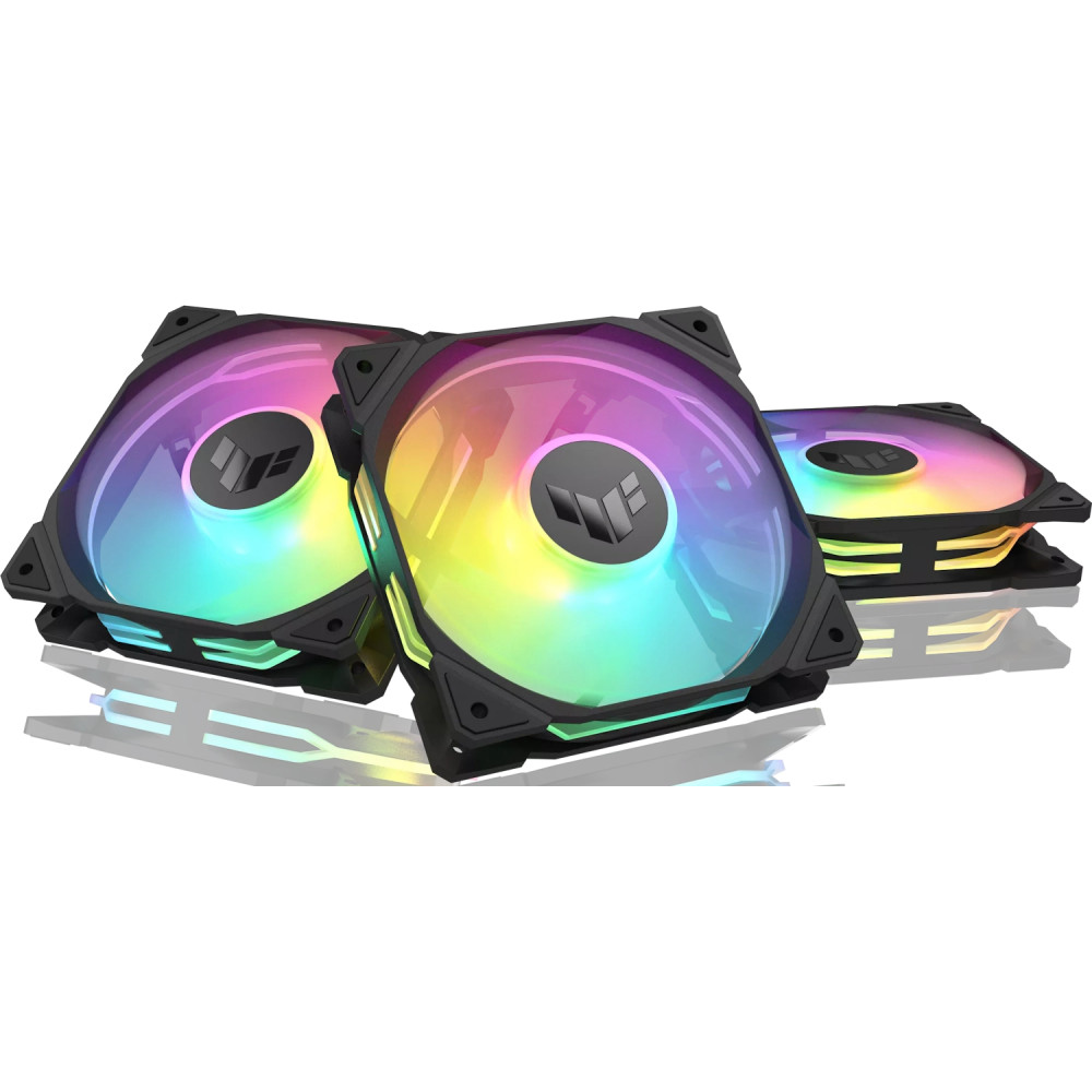 Система охлаждения Asus TUF GAMING TR120 FAN ARGB BLACK 3IN1 Для системного блока — фото товара