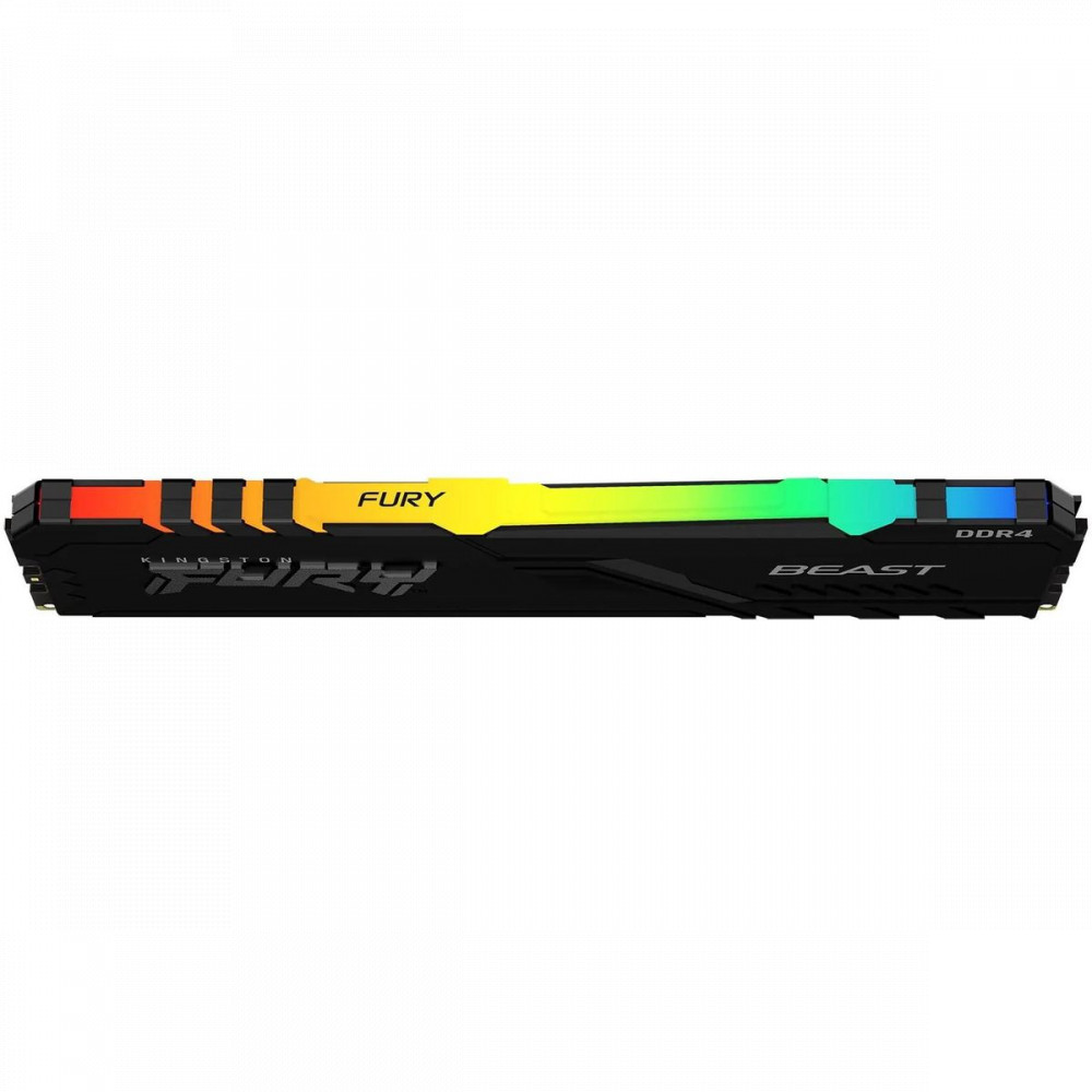 ОЗУ Kingston Fury Beast RGB KF432C16BB2AK2/64 DIMM, DDR4, 64 Гб (2 х 32 Гб), 3200 МГц - миниатюра 4