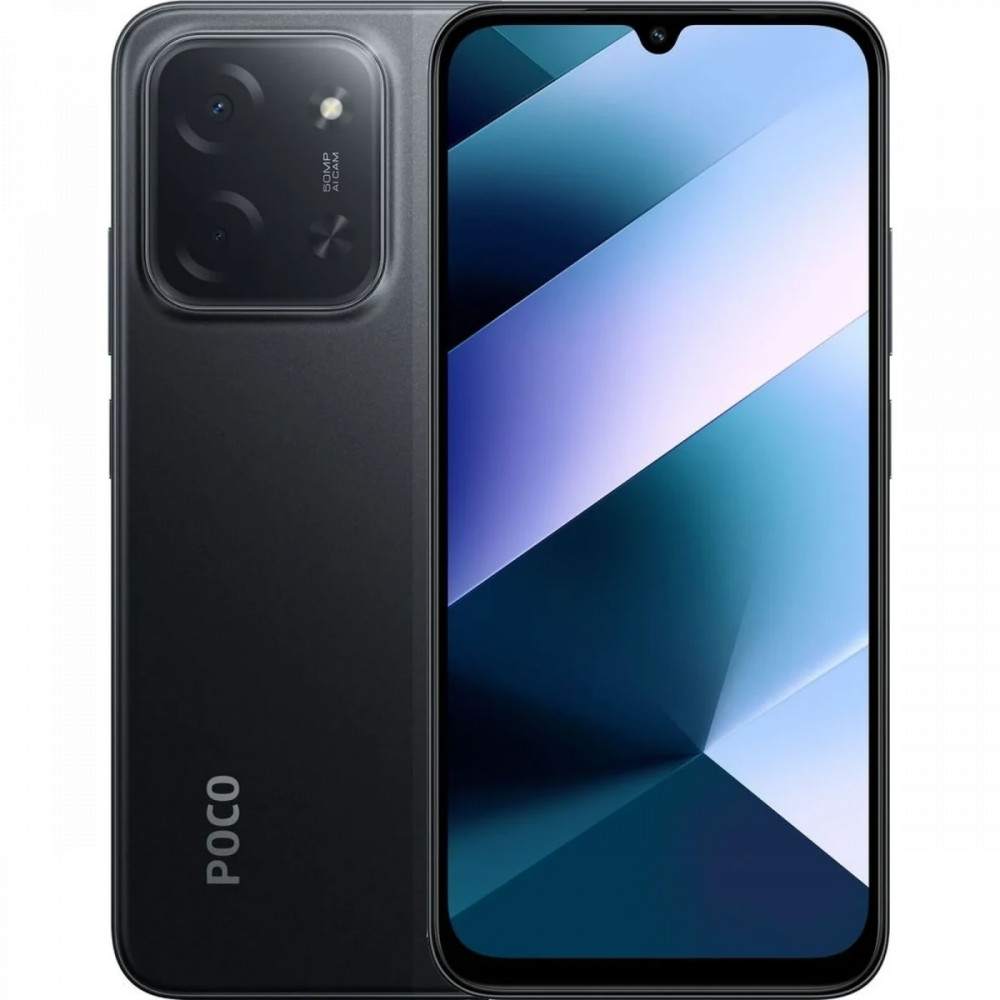 Смартфон POCO Poco C85 4G 6/128Gb Black MZB0LGERU 128 Гб, 6 Гб — фото товара