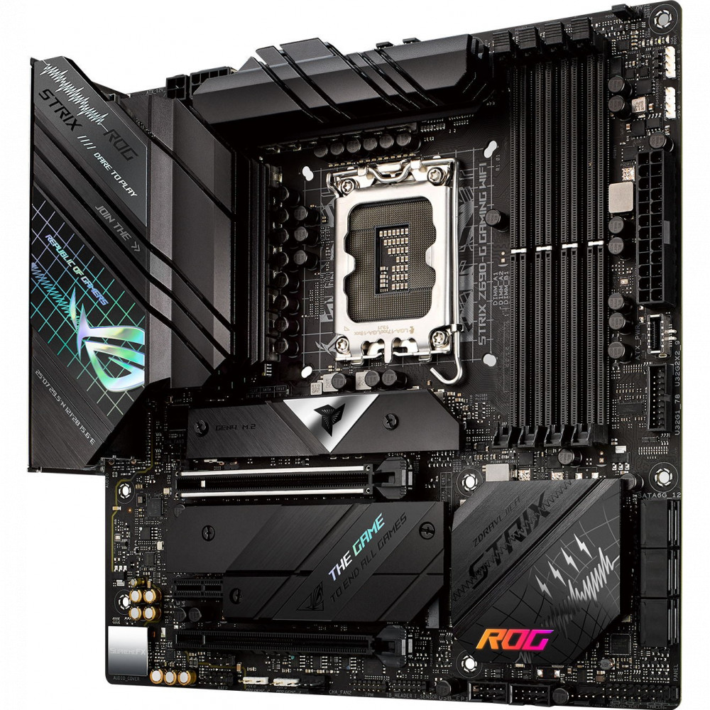 Материнская плата Asus ROG STRIX Z690-G GAMING WIFI Micro-ATX, LGA 1700 - миниатюра 5