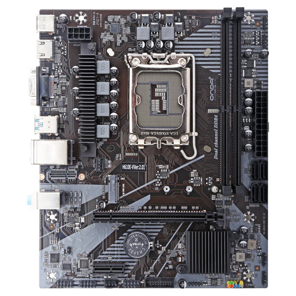 Материнская плата Onda H610E-V2.02 Micro-ATX, LGA 1700 — фото товара