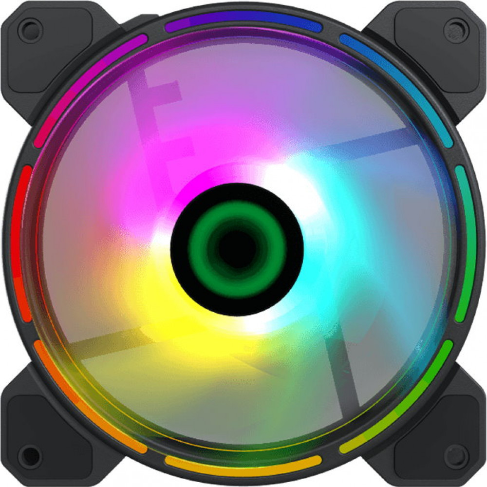 Система охлаждения GameMax FN-12Rainbow-D ARGB FN-12RAINBOW-D ARGB Для системного блока — фото товара
