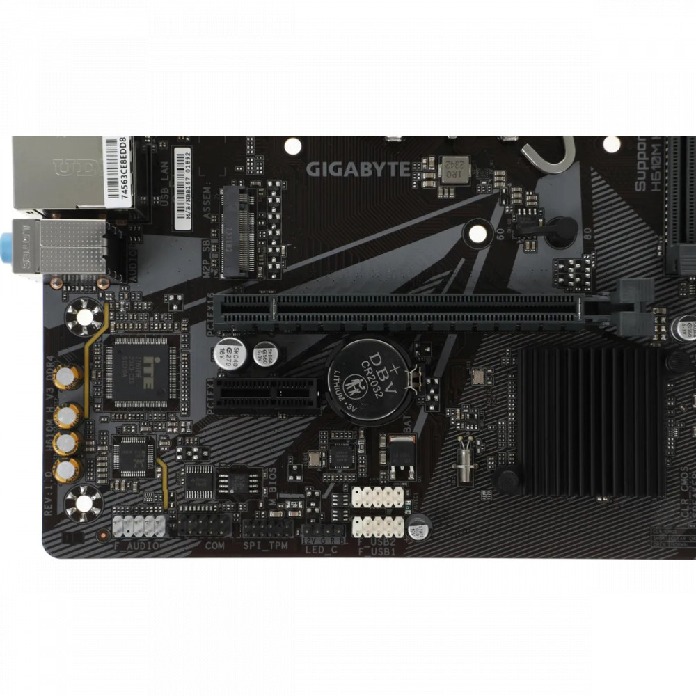 Материнская плата Gigabyte H610M H V3 DDR4 H610M H V3 DDR4|| Micro-ATX, LGA 1700 - миниатюра 5