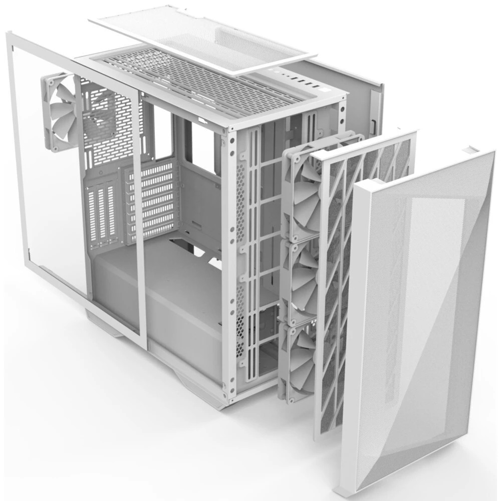 Корпус Zalman Z9 Iceberg MS E-ATX White Mid-Tower - миниатюра 14