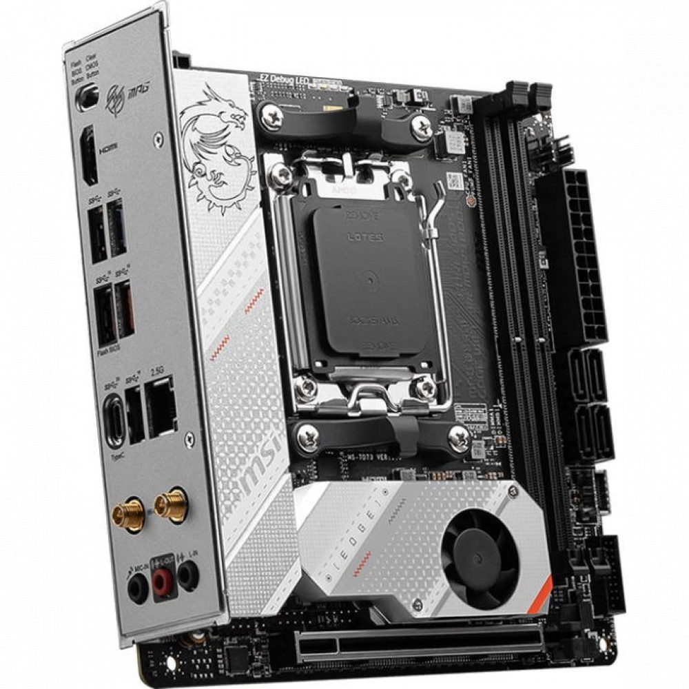 Материнская плата MSI MPG B650I EDGE WIFI Mini-ATX, AMD AM5 — фото товара
