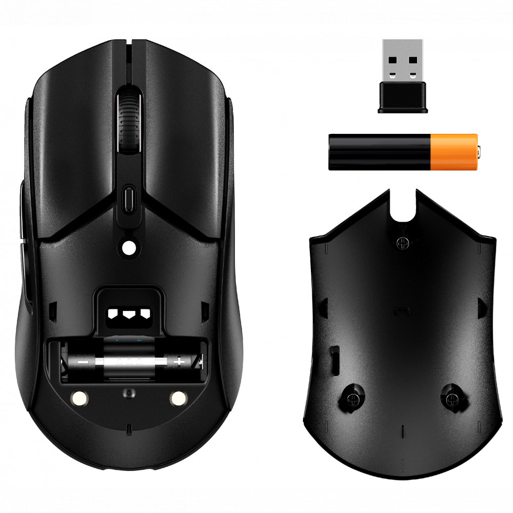 Мышь HyperX Pulsefire Haste 2 Core Wireless 8R2E6AA Игровые, Беспроводная - миниатюра 2
